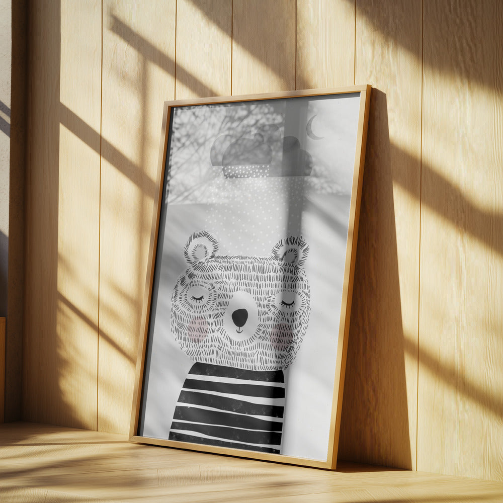 I Love Snow Print - Mala Art Co.