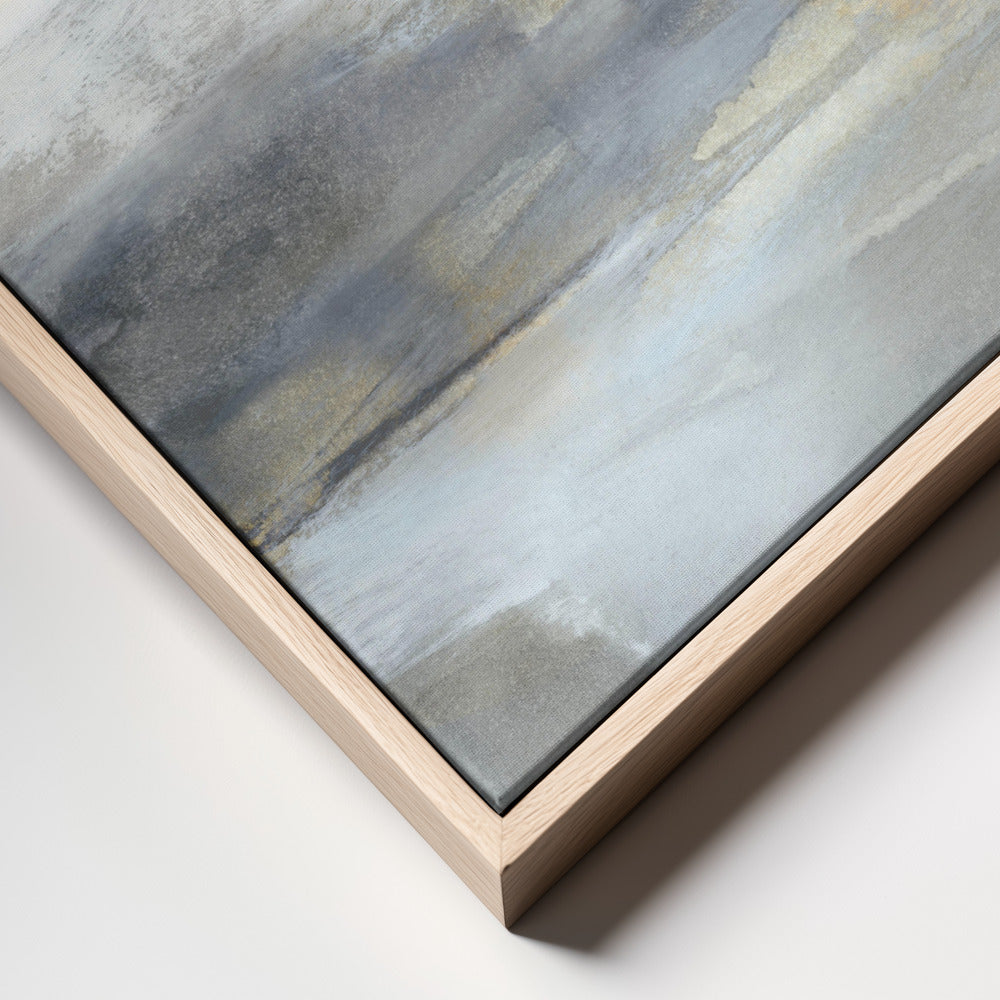 Land Square Framed Printed Canvas