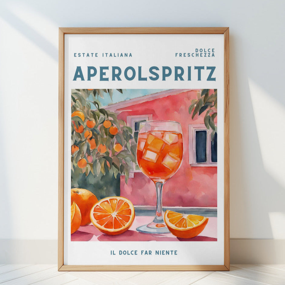 Aperol Spritz Print