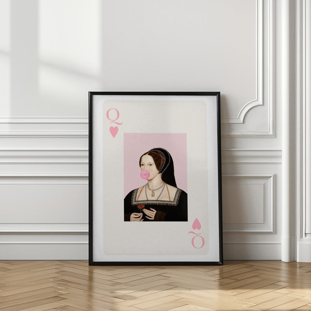 Queen of Hearts Print