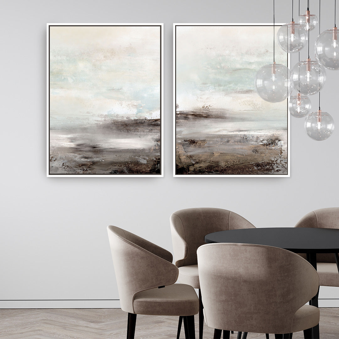 Downtempo Framed Canvas Set of 2