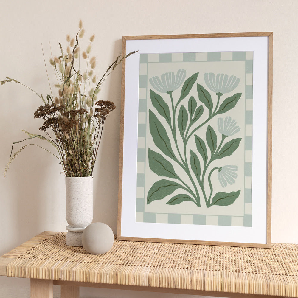 Petal Poetry Sage Print