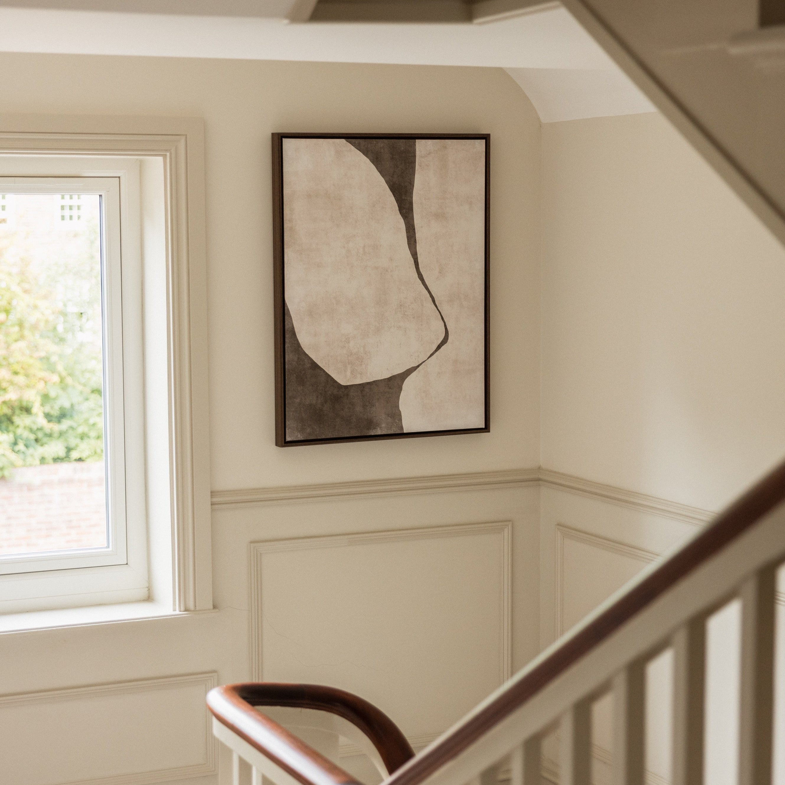 Gigi I Portrait Framed Printed Canvas - Mala Art Co.