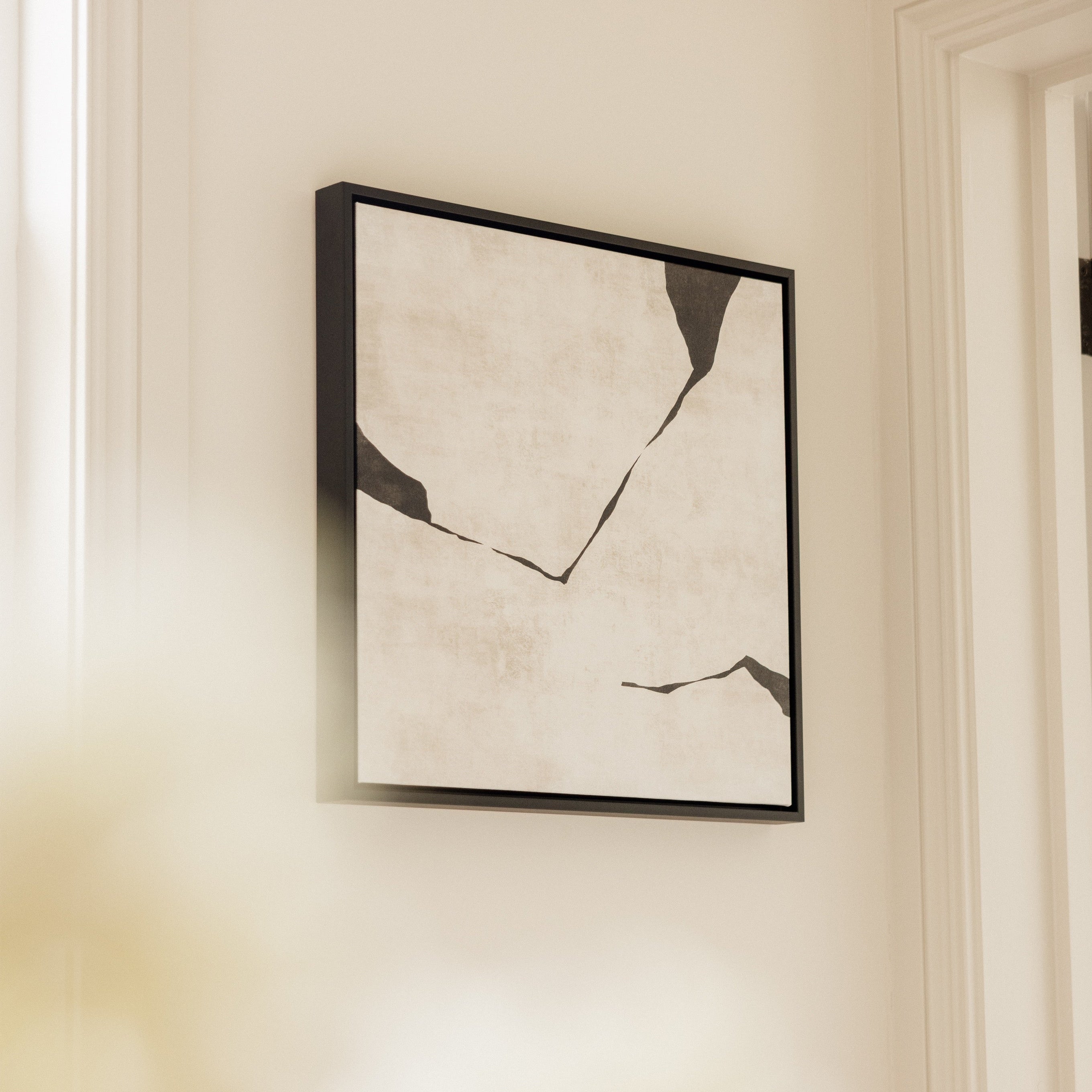 Oslo III Square Framed Printed Canvas - Mala Art Co.