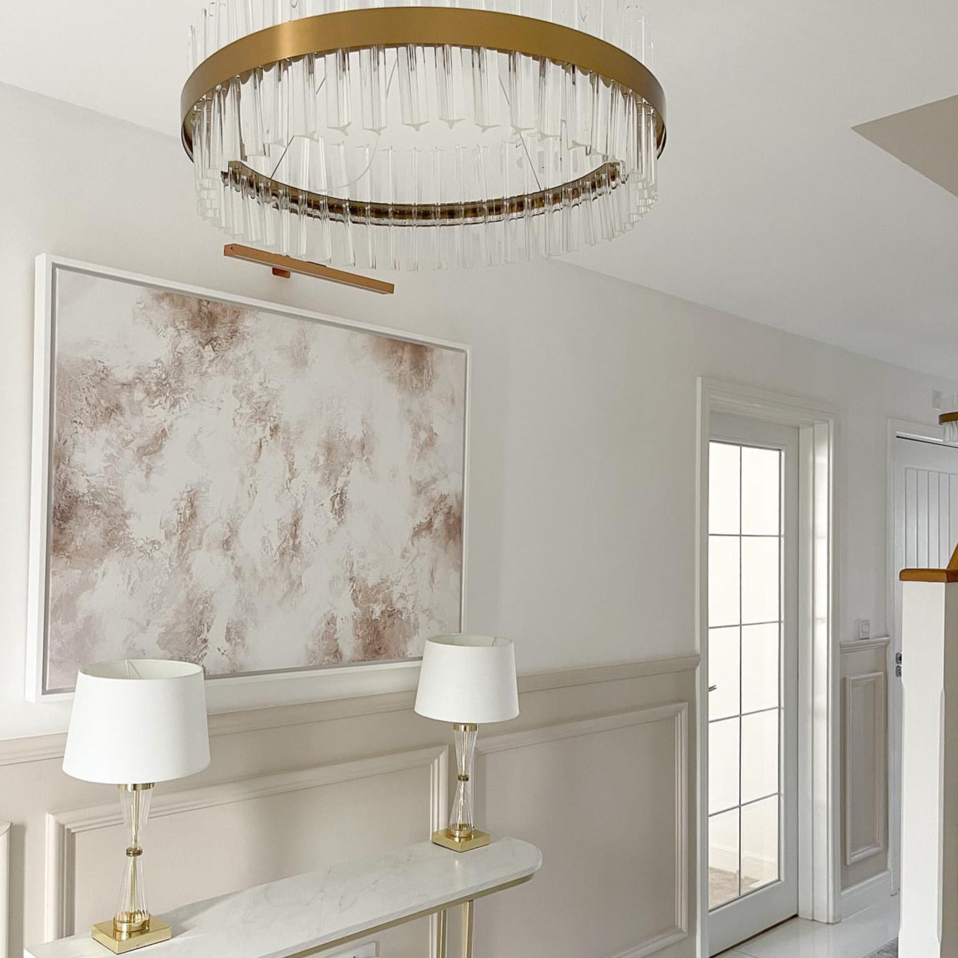 Core Landscape Framed Printed Canvas - Mala Art Co.