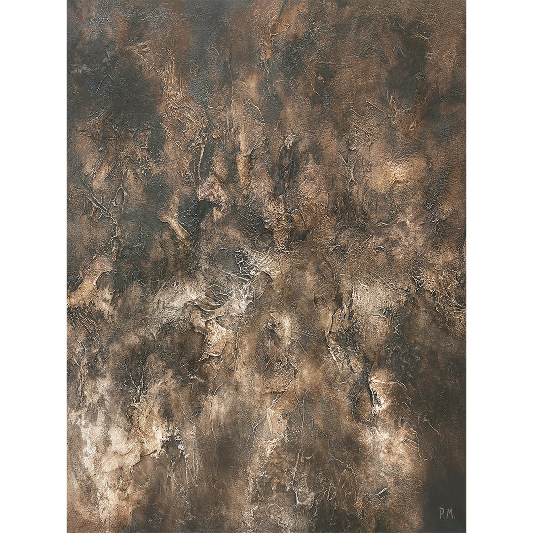 Fossil Portrait Framed Printed Canvas - Mala Art Co.