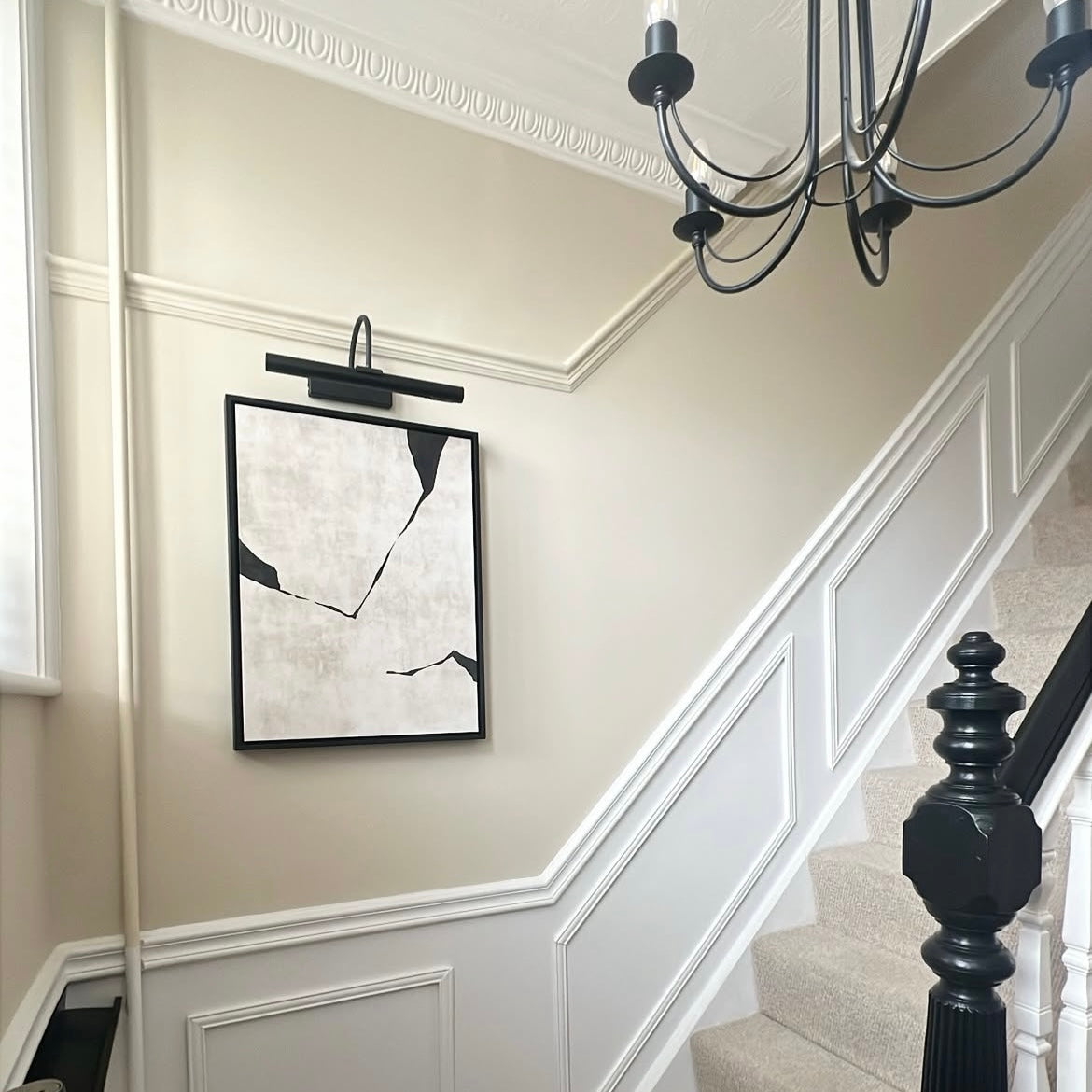 Oslo III Portrait Framed Printed Canvas - Mala Art Co.