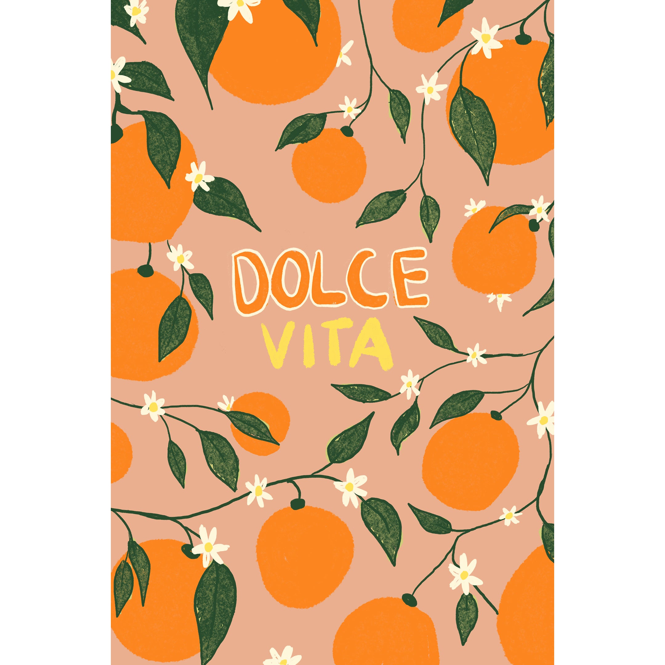 Dolce Vita & Oranges Print