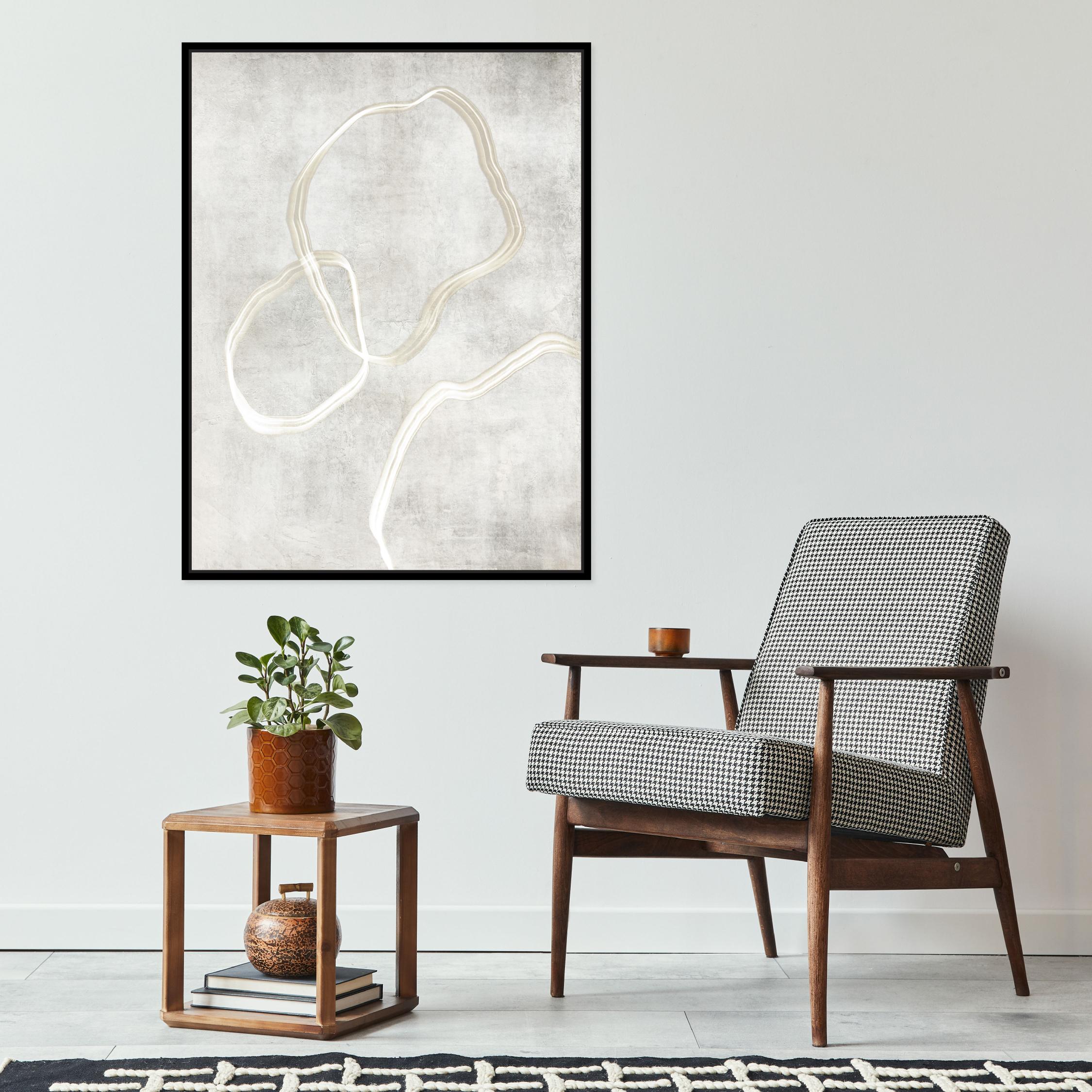 Stylo I Portrait Framed Printed Canvas - Mala Art Co.