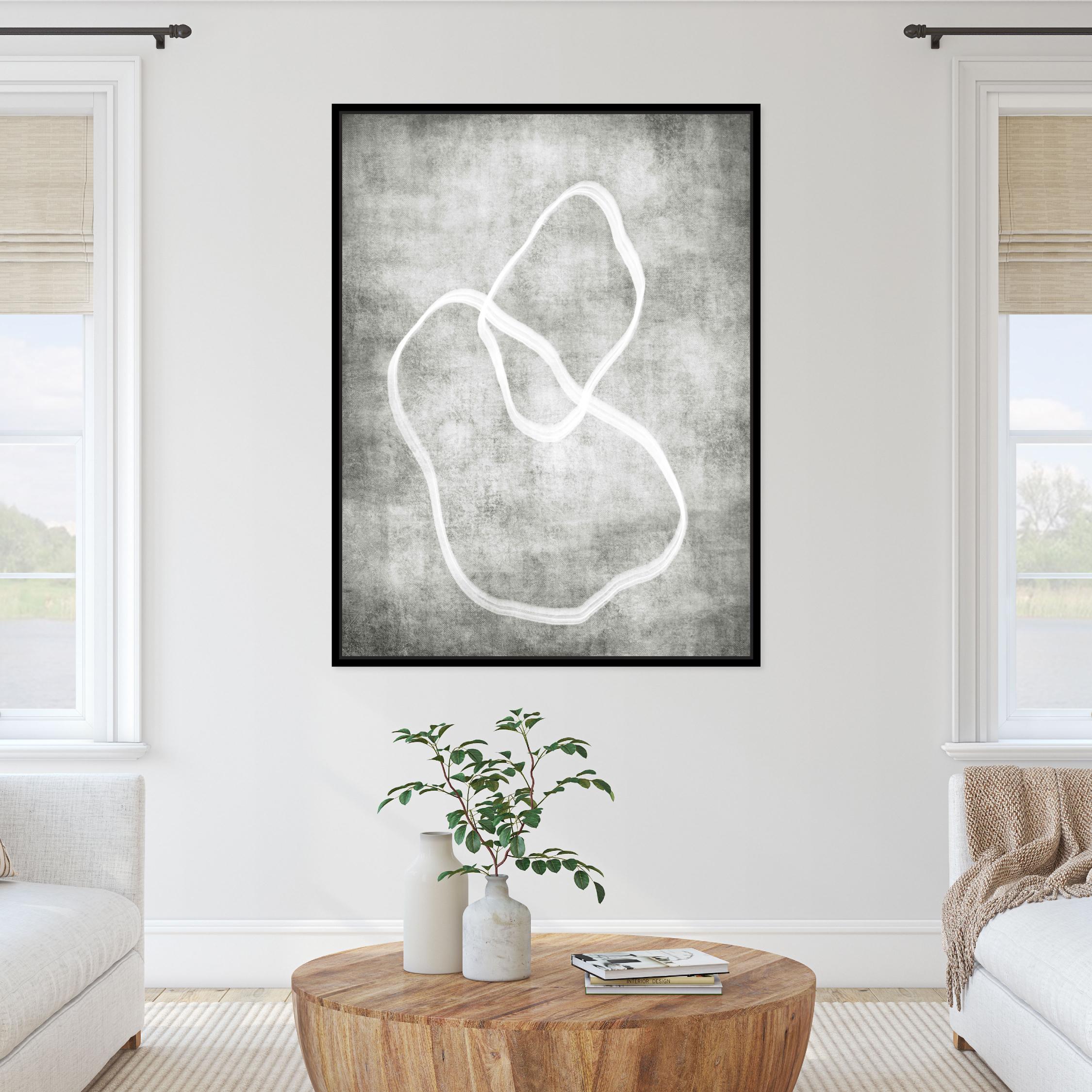 Unbroken Portrait Framed Printed Canvas - Mala Art Co.