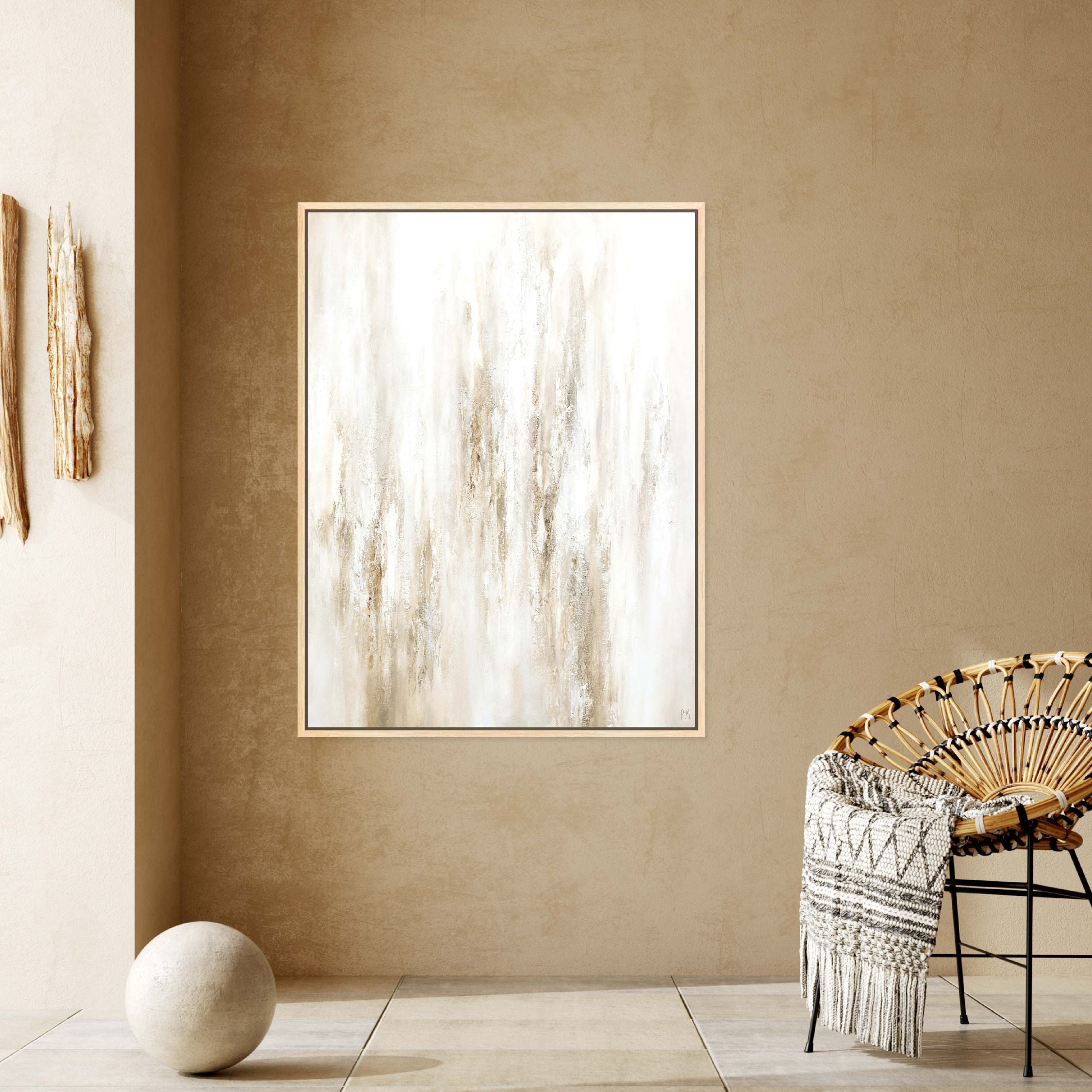 Forma Portrait Framed Printed Canvas - Mala Art Co.