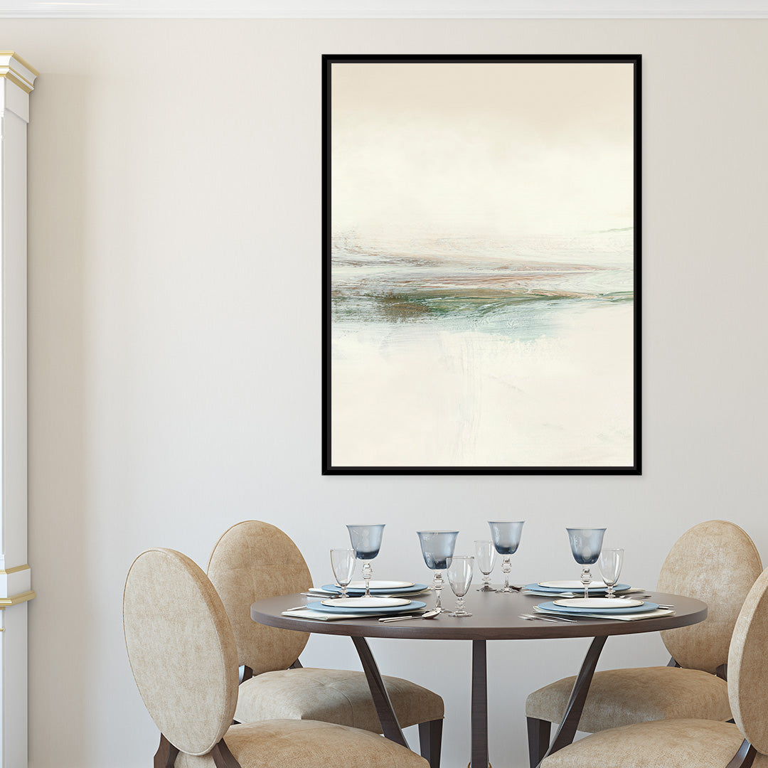 Sunset Framed Printed Canvas