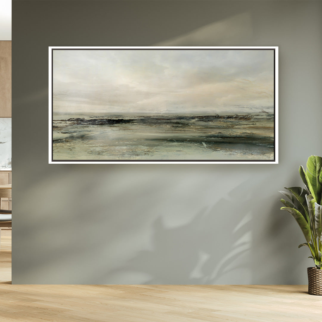 Rugged Panoramic Framed Printed Canvas