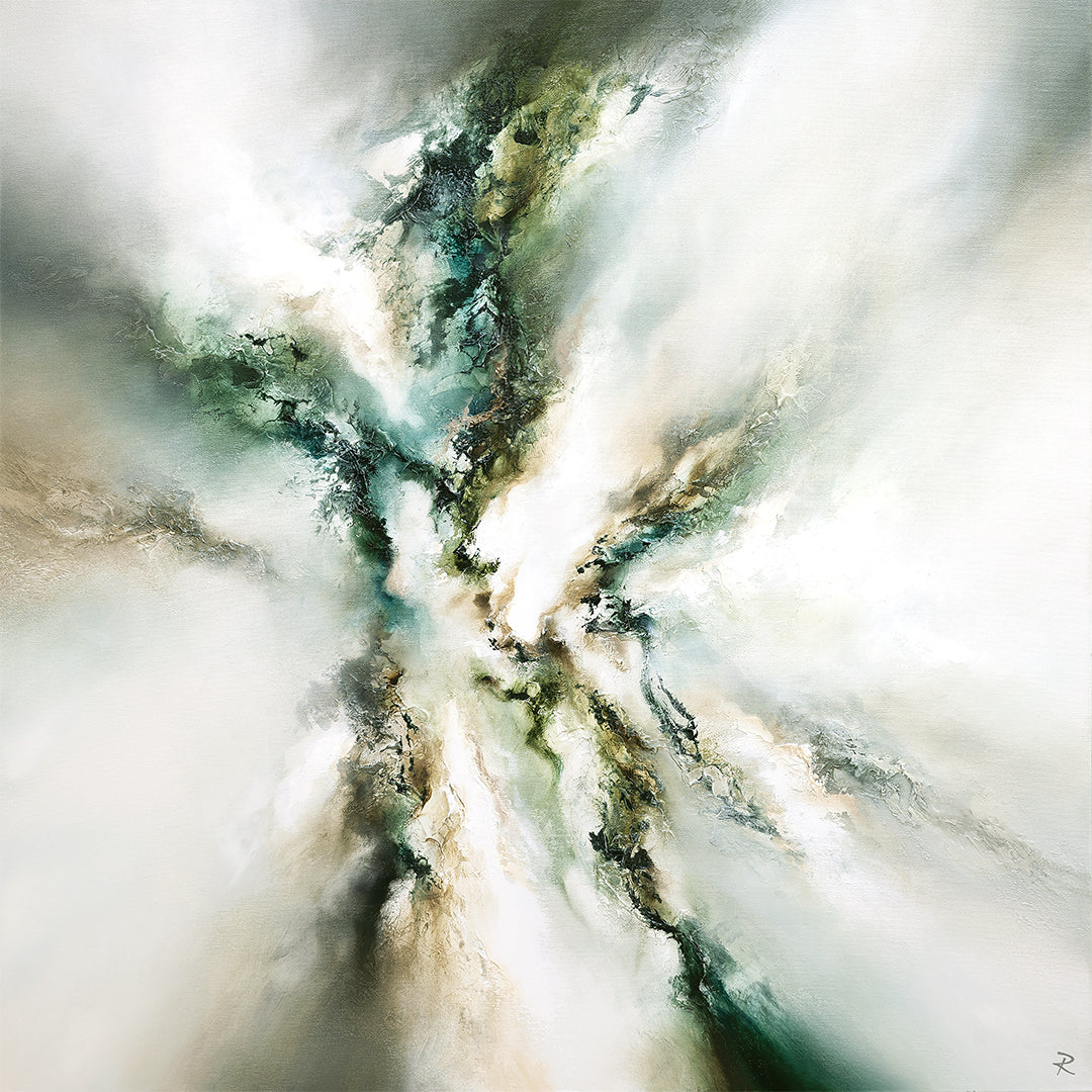 Majestic II Square Framed Printed Canvas - Mala Art Co.