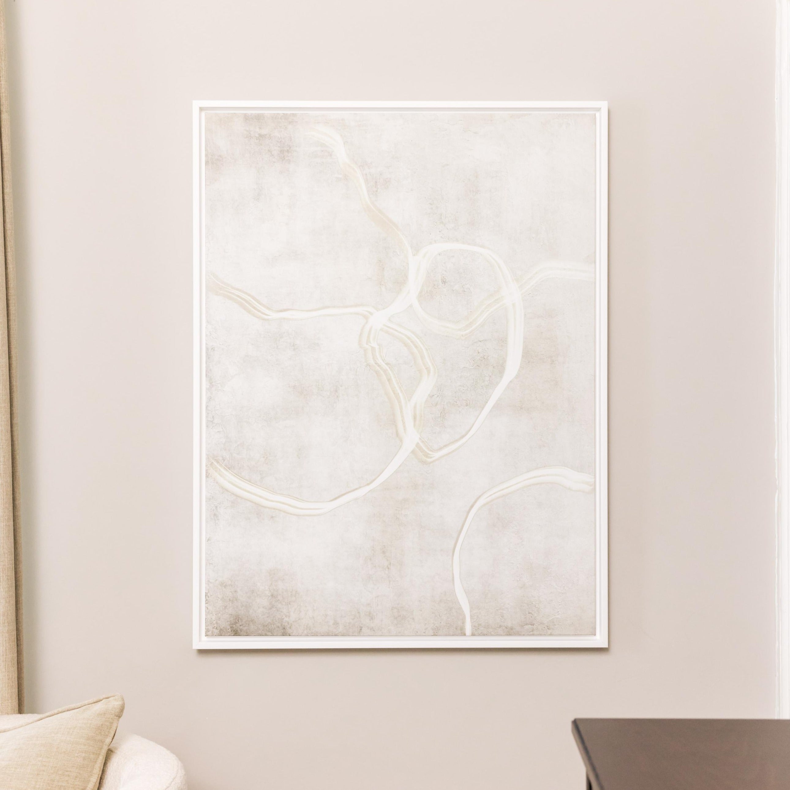 Stylo II Portrait Framed Printed Canvas - Mala Art Co.