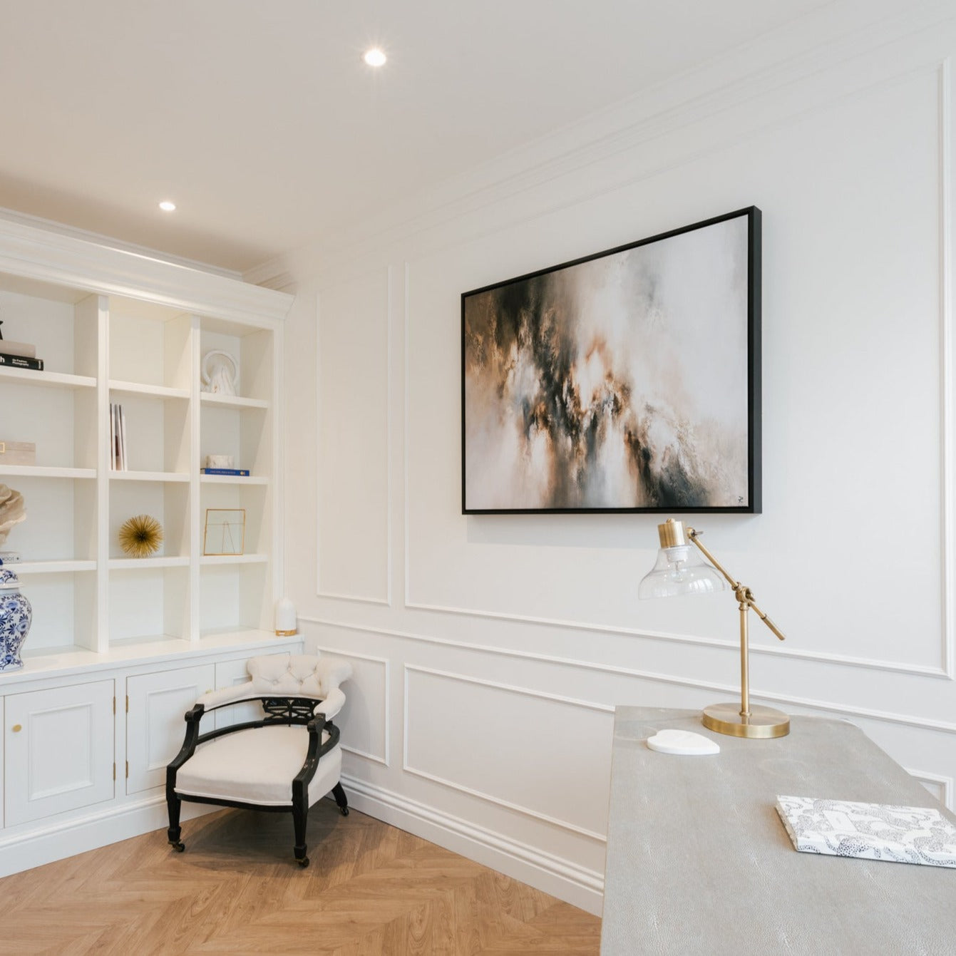 Eternal I Landscape Framed Printed Canvas - Mala Art Co.