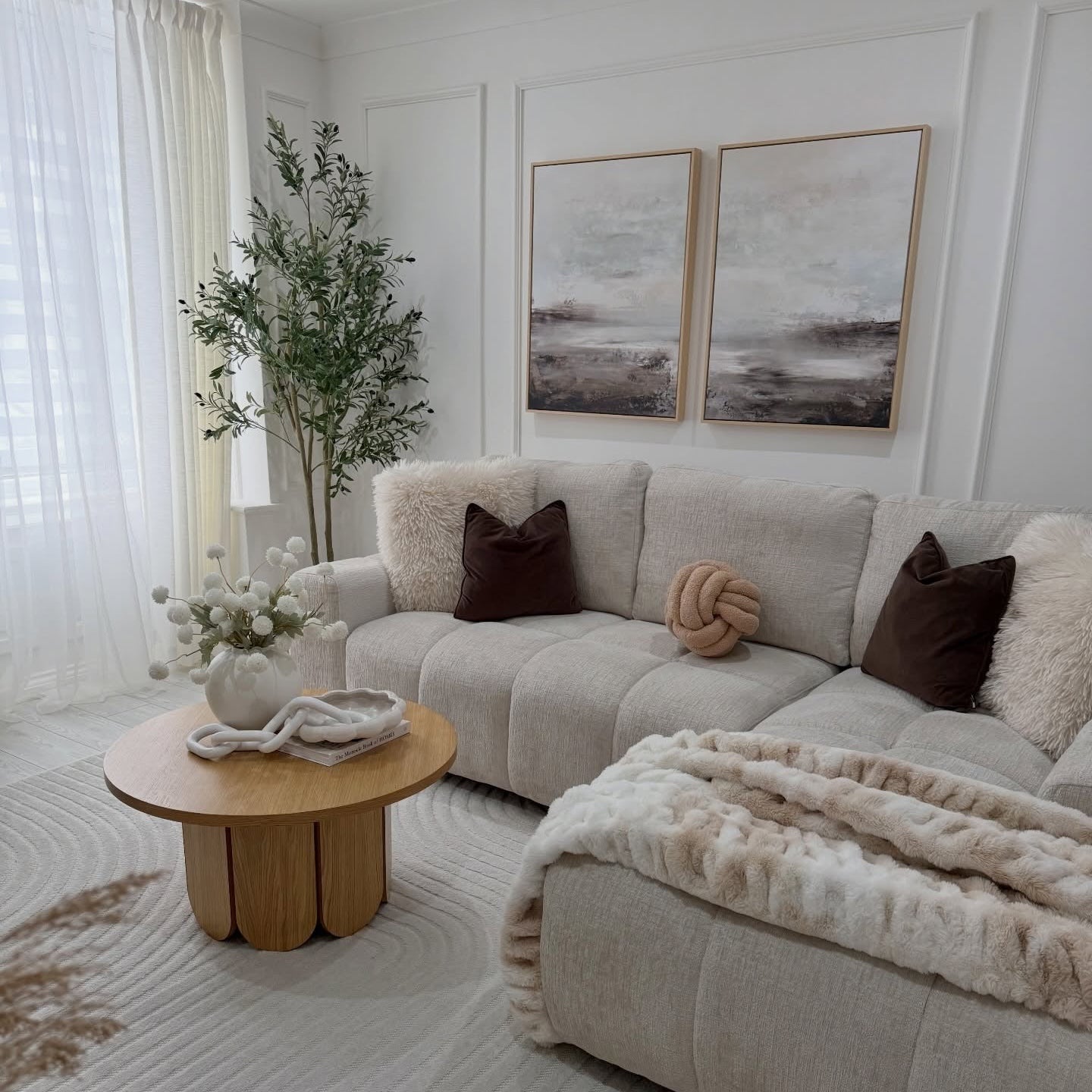 Downtempo Framed Canvas Set of 2 - Mala Art Co.