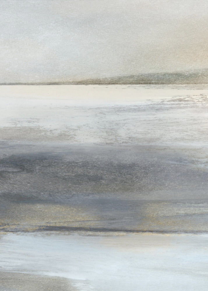 Land 1 Framed Printed Canvas