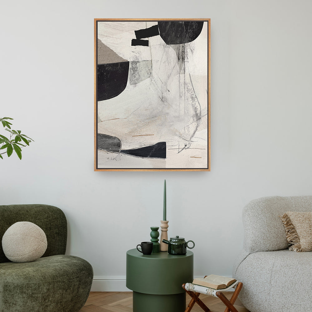 High 2 Framed Printed Canvas - Mala Art Co.