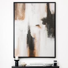 Casa I Portrait Framed Printed Canvas - Mala Art Co.