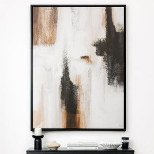 Casa I Portrait Framed Printed Canvas - Mala Art Co.