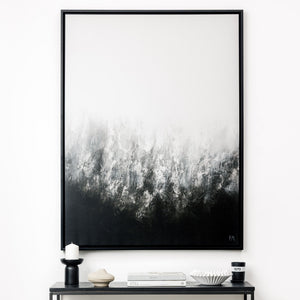 Transition Portrait Framed Printed Canvas - Mala Art Co.