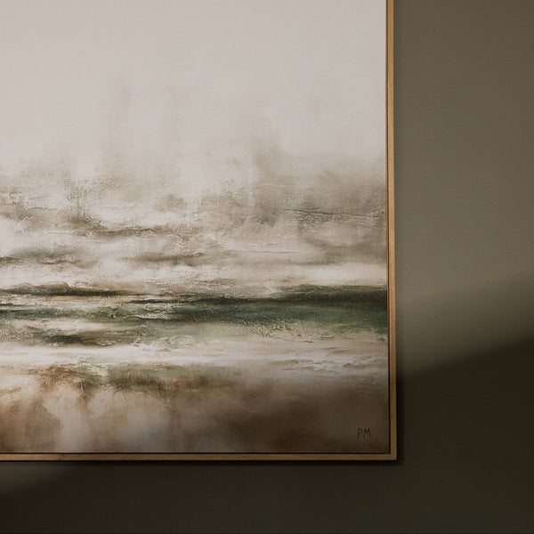 Moods Landscape Framed Printed Canvas - Mala Art Co.