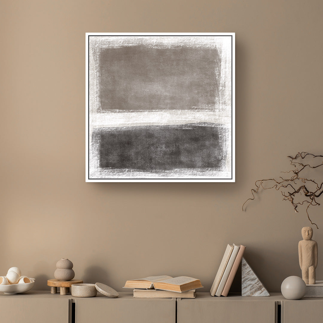 Kudo Square Framed Printed Canvas - Mala Art Co.
