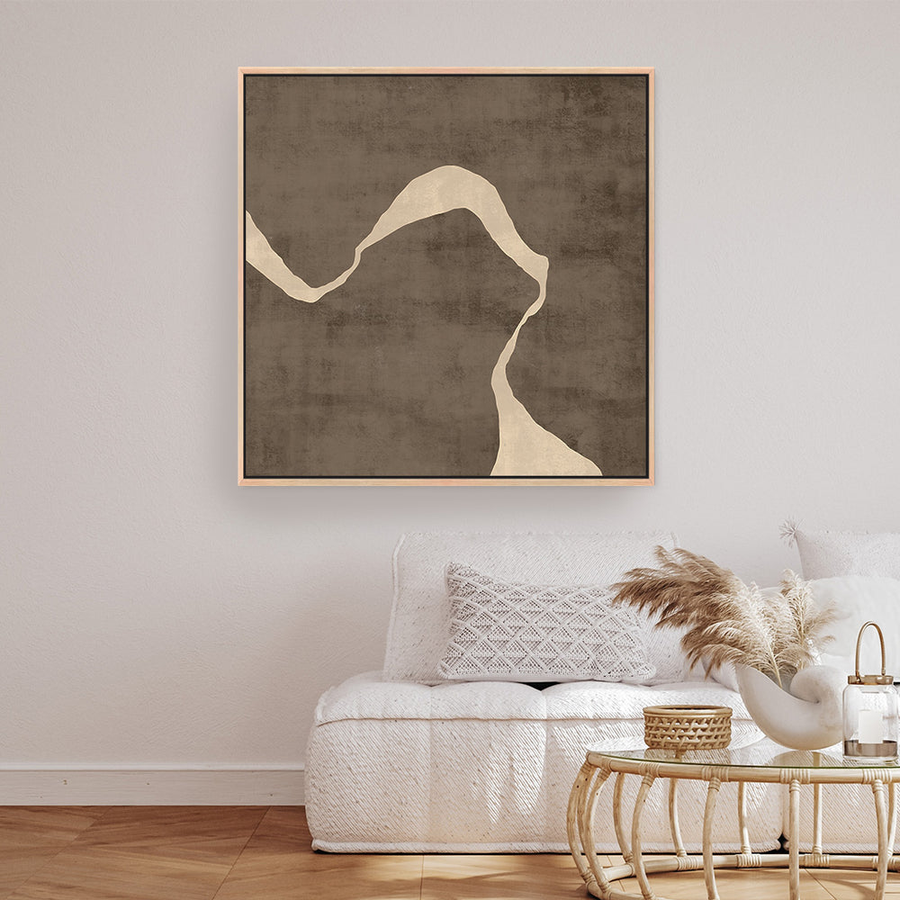 Moko I Square Framed Printed Canvas - Mala Art Co.
