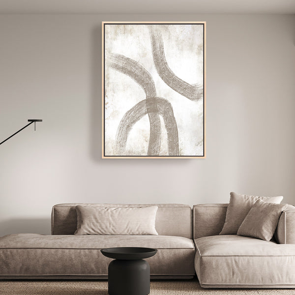 Myro III Portrait Framed Printed Canvas - Mala Art Co.