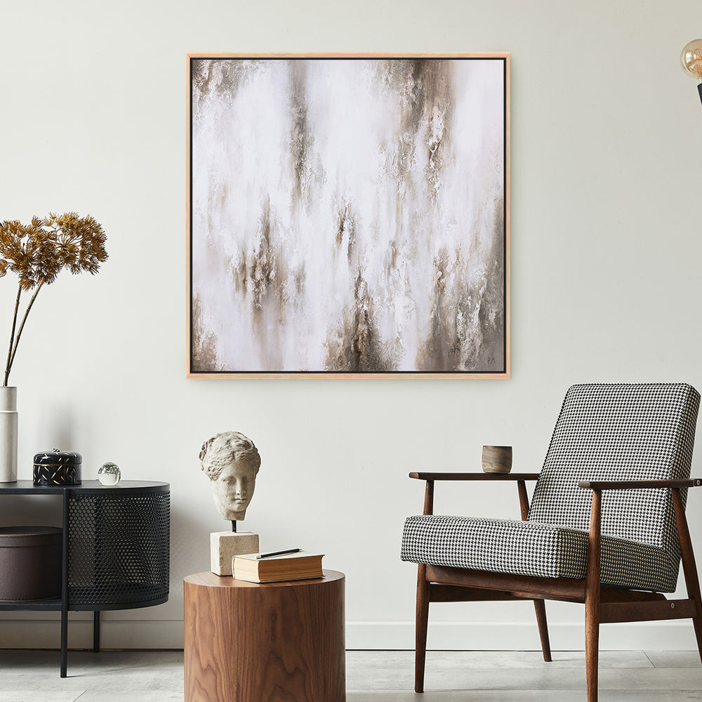 Nola II Square Framed Printed Canvas - Mala Art Co.