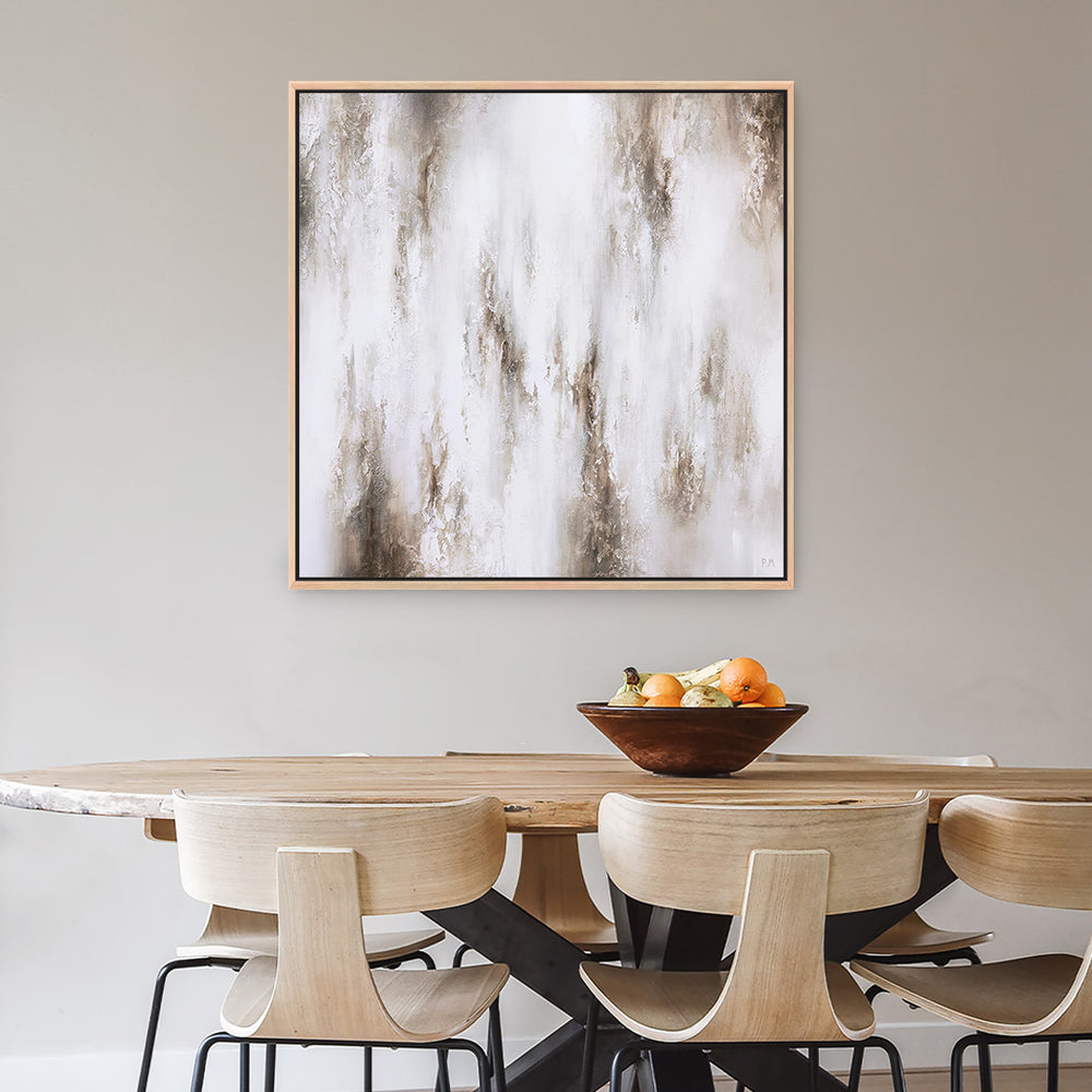 Nola I Square Framed Printed Canvas - Mala Art Co.