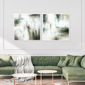 Verde Square Framed Canvas Set of 2