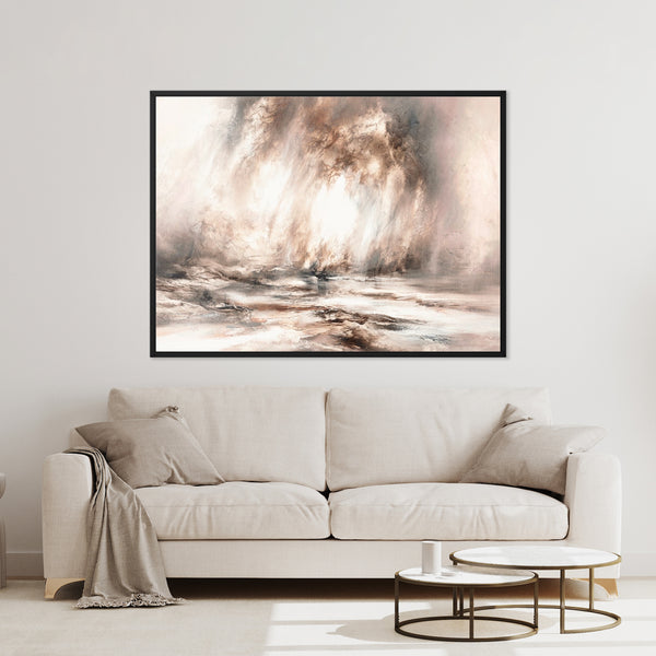Wilderness Landscape Framed Printed Canvas - Mala Art Co.