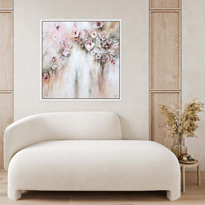 Amore Square Framed Printed Canvas - Mala Art Co.