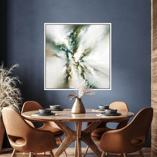 Majestic II Square Framed Printed Canvas - Mala Art Co.