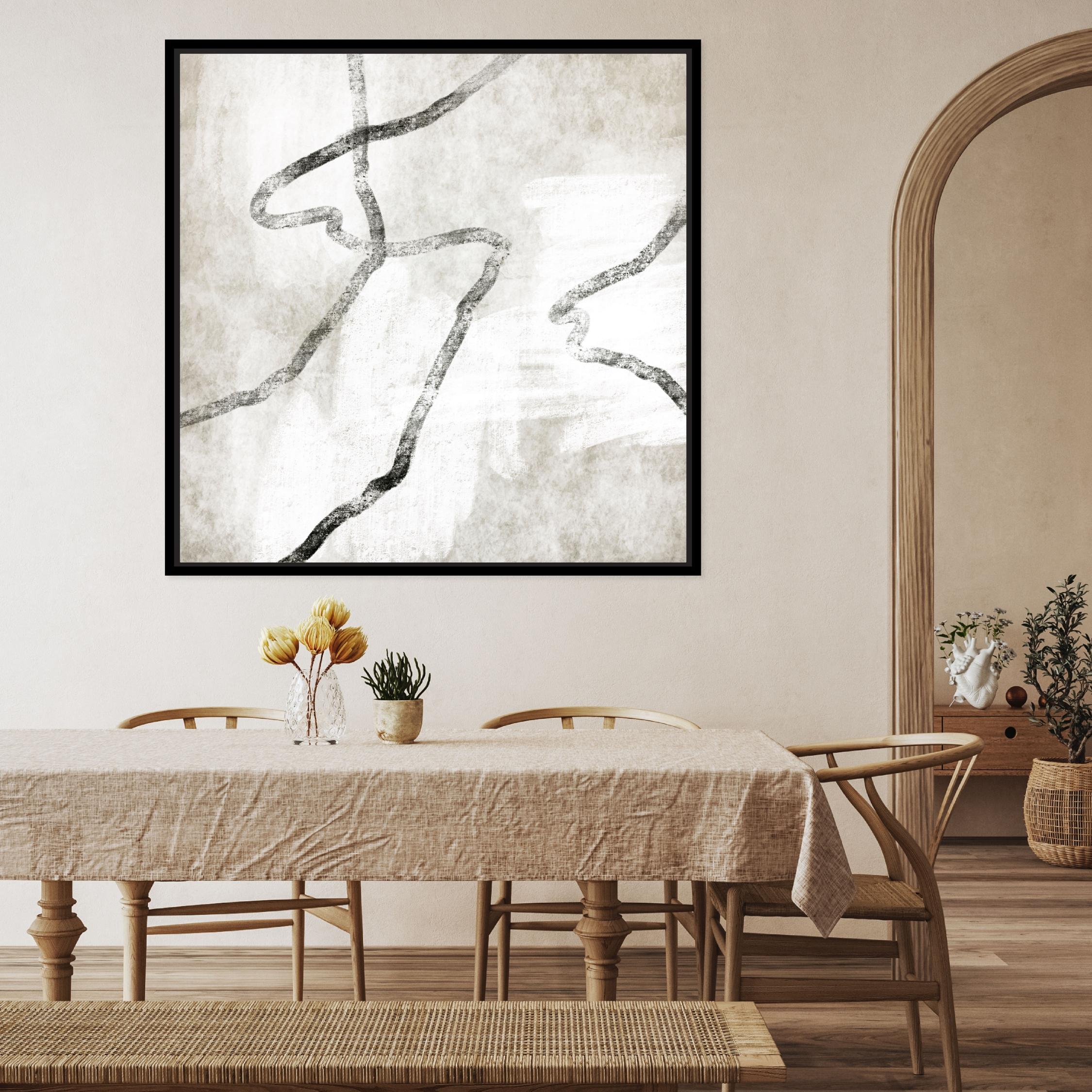 Modo I Square Framed Printed Canvas - Mala Art Co.