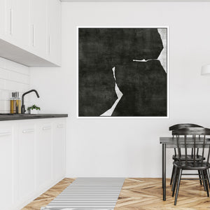 Nero III Square Framed Printed Canvas - Mala Art Co.