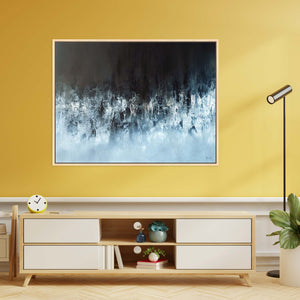 Pisces Landscape Framed Printed Canvas - Mala Art Co.