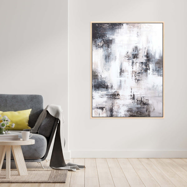 Libra Portrait Framed Printed Canvas - Mala Art Co.
