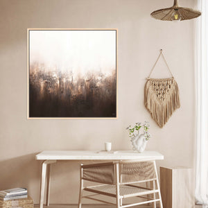Rustica Square Framed Printed Canvas - Mala Art Co.