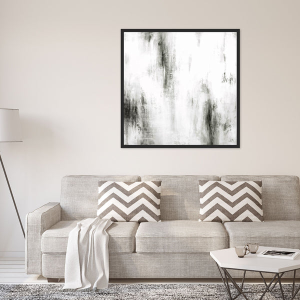 Manhattan I Square Framed Printed Canvas - Mala Art Co.