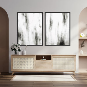 Manhattan II Portrait Framed Printed Canvas - Mala Art Co.