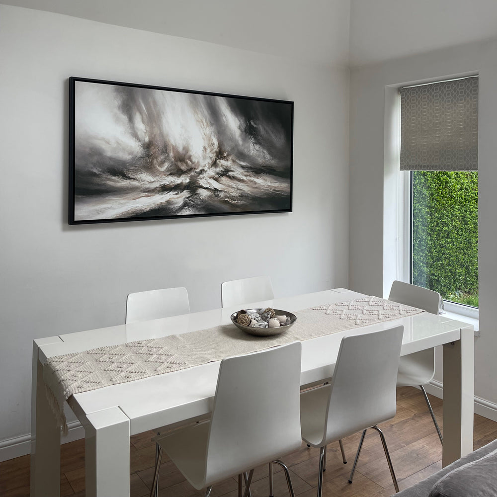 Kinetic Panoramic Framed Printed Canvas - Mala Art Co.