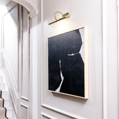 Nero III Square Framed Printed Canvas - Mala Art Co.