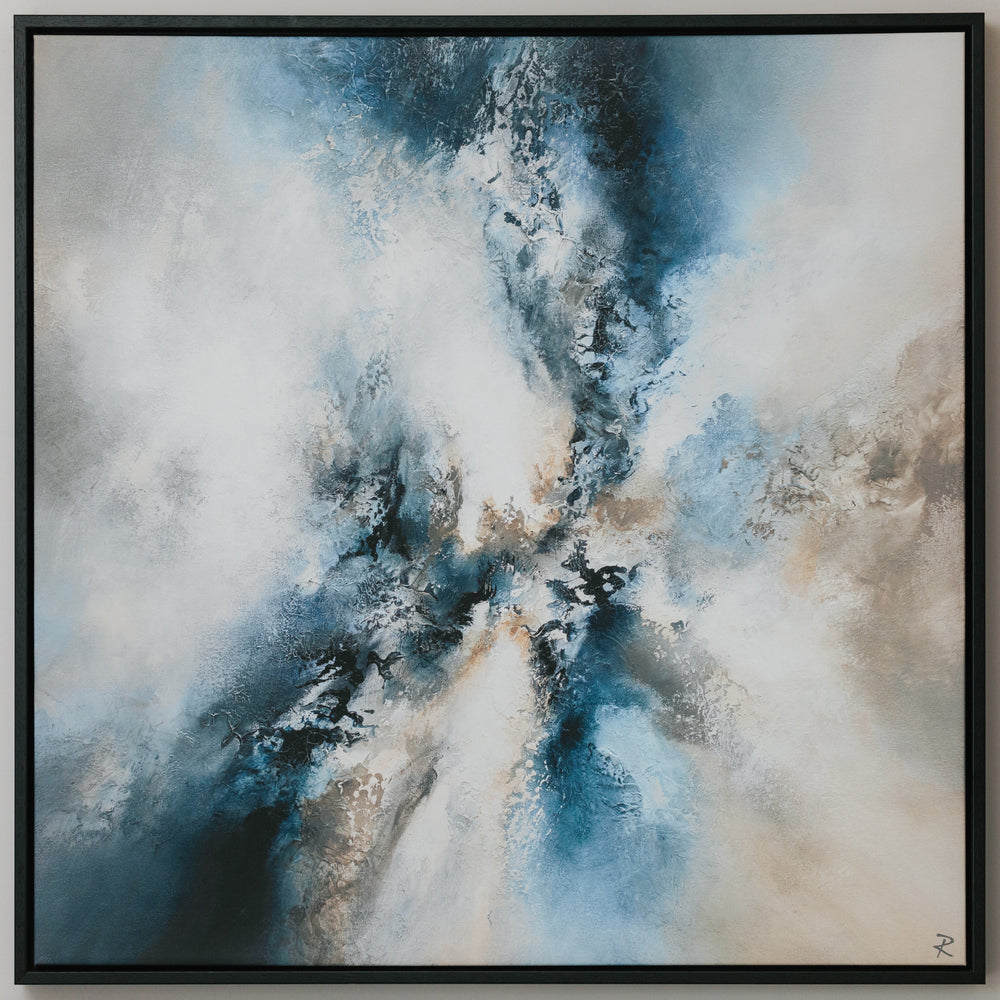 Unbound I Square Framed Printed Canvas - Mala Art Co.