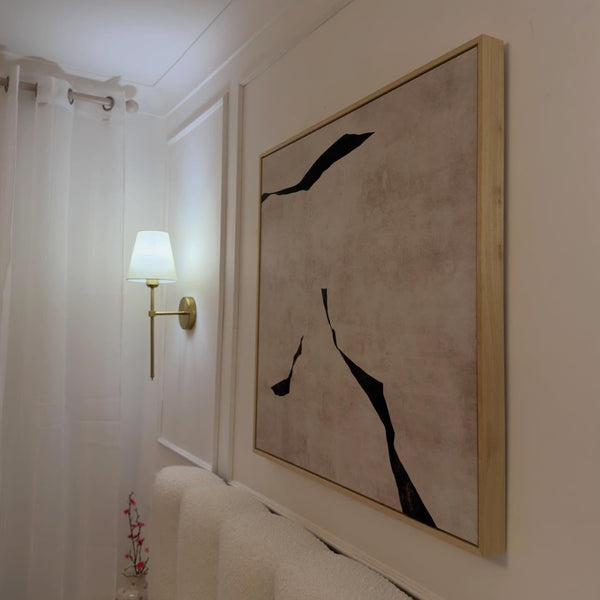 Oslo I Square Framed Printed Canvas - Mala Art Co.