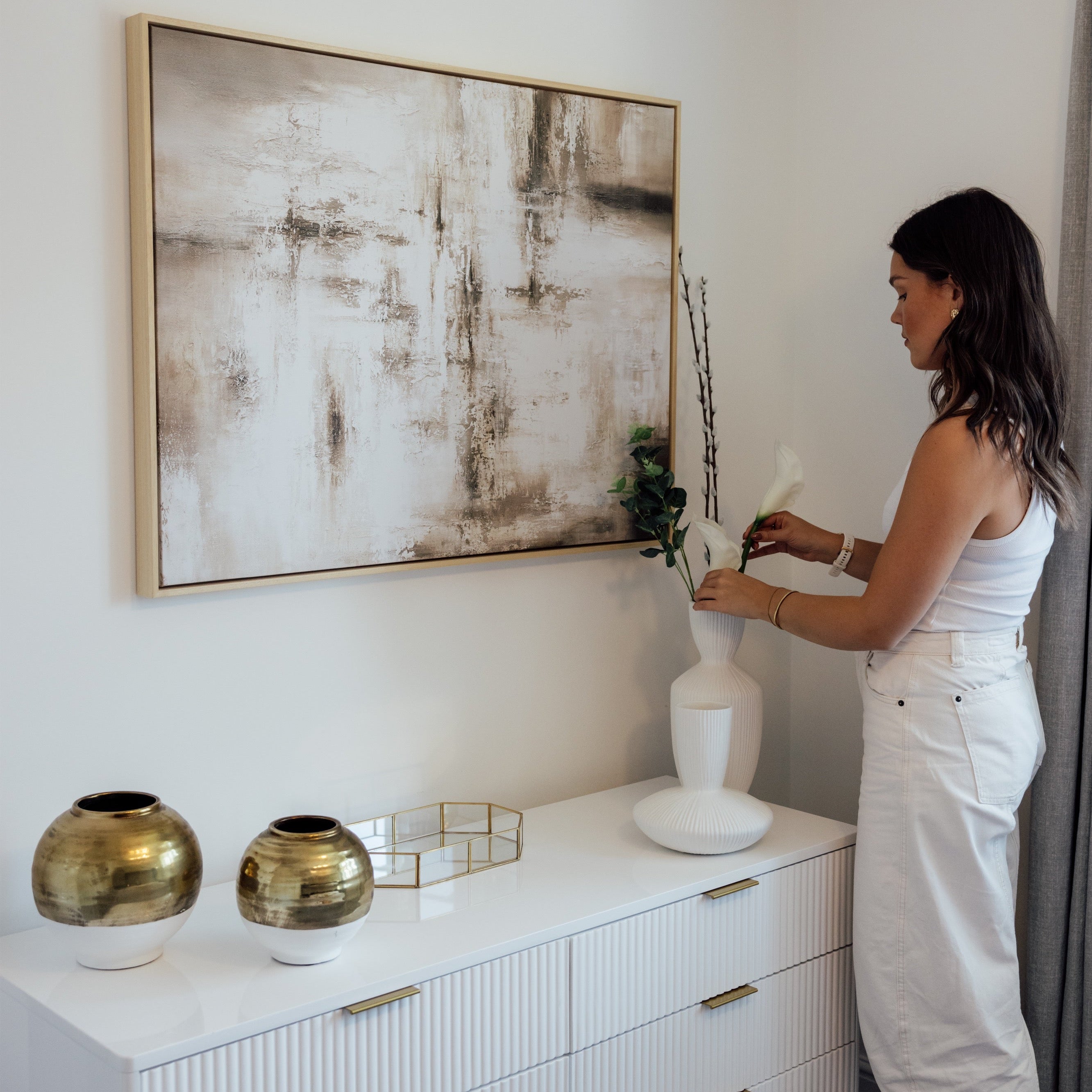 Forte Landscape Framed Printed Canvas - Mala Art Co.